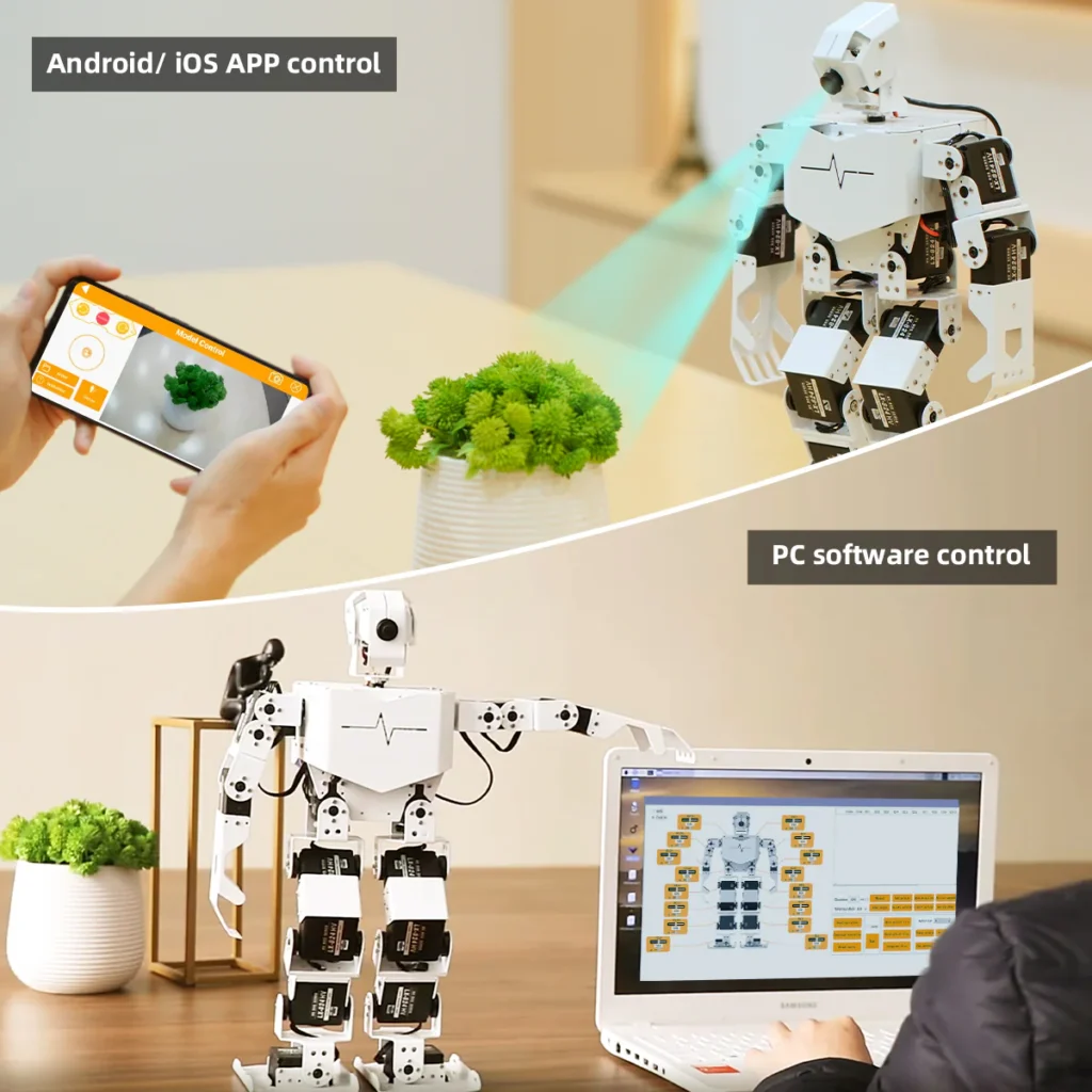 TonyPi Pro With Raspberry Pi 5 (2GB) Control