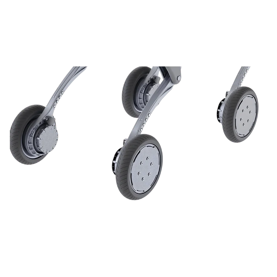B2-W Unitree Four Wheel Components