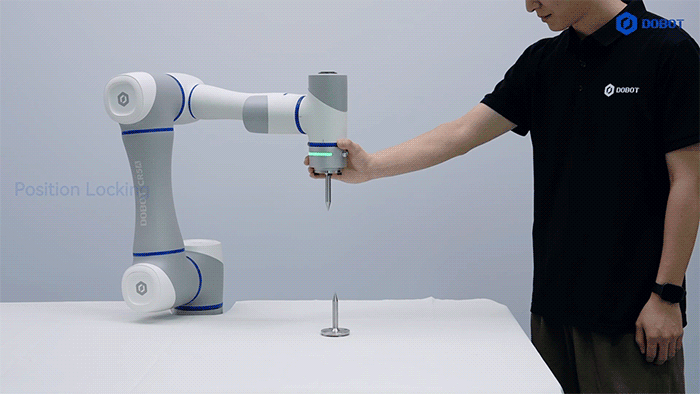 DOBOT CR20AF — orientation-locked dragging
