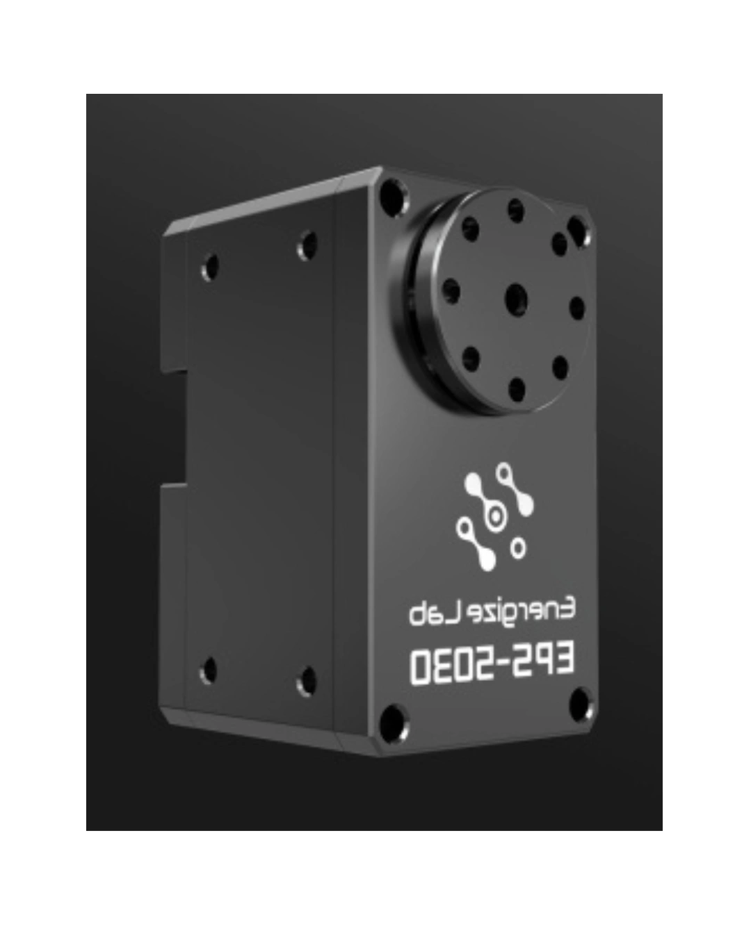 Energize Lab EPS-5030 TTL servo motor rear mounting view