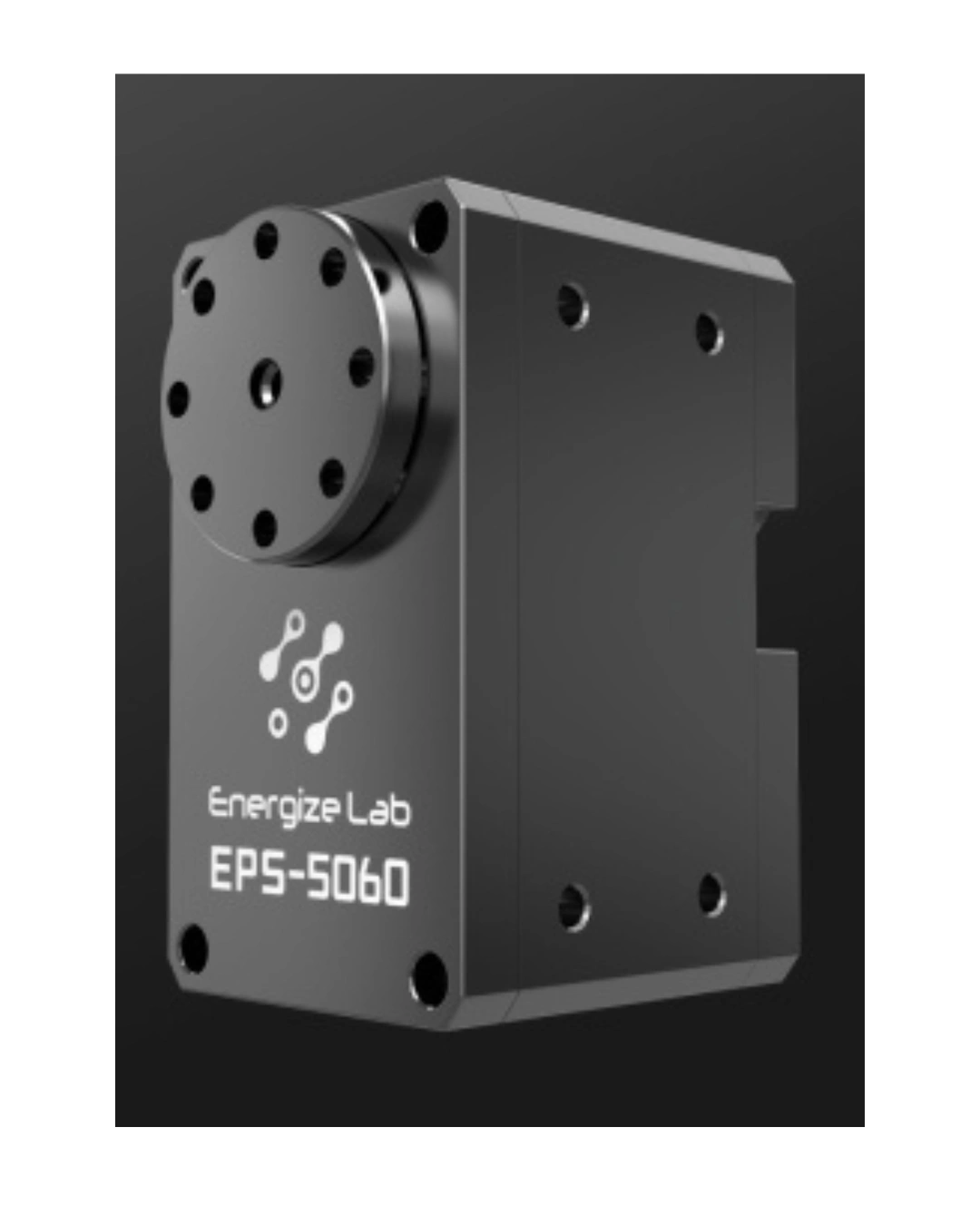 Energize Lab EPS-5060 brushless servo front angle