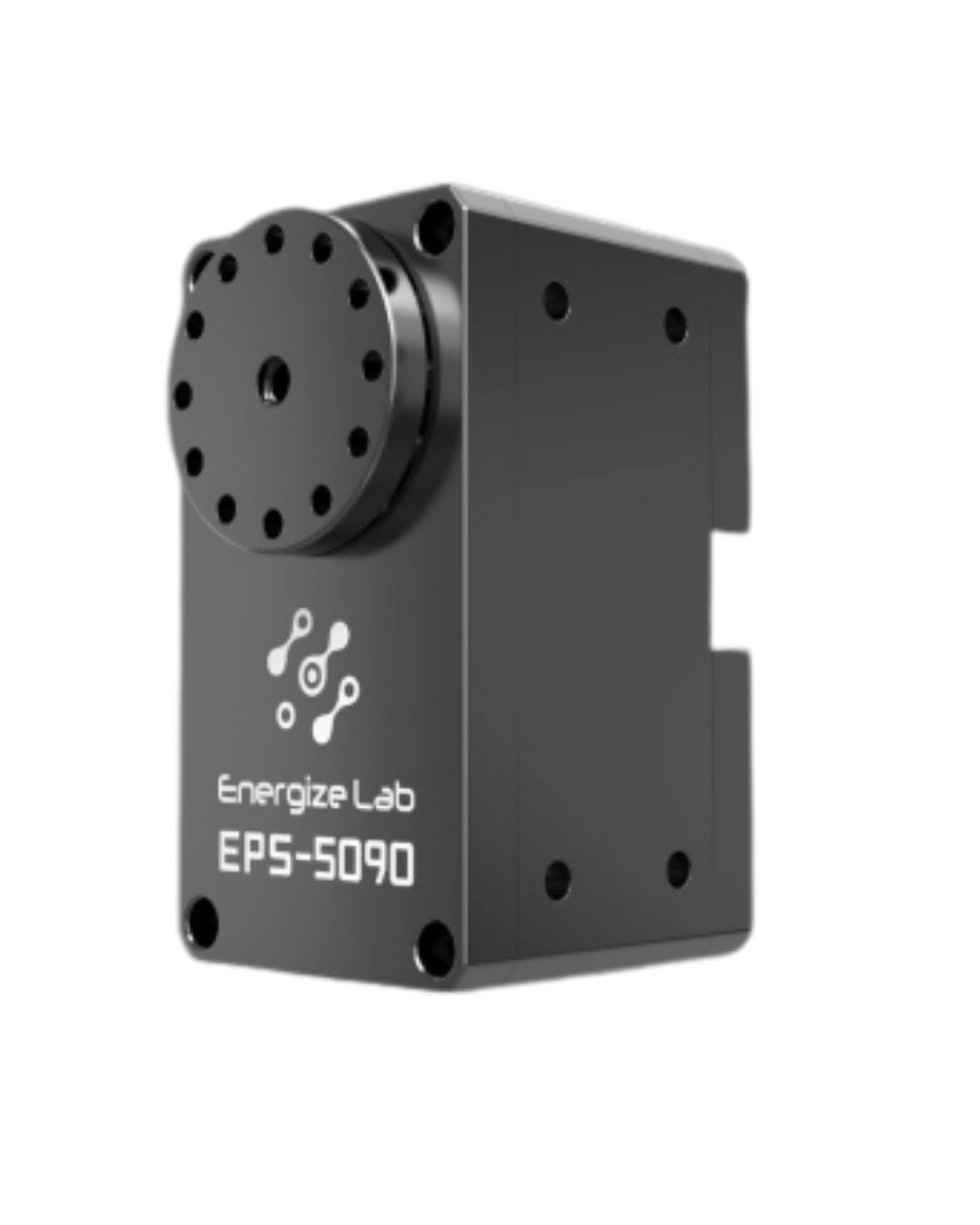 EPS-5090 High-Torque Brushless Servo Motor with visible Energize Lab logo and EPS-5090 label