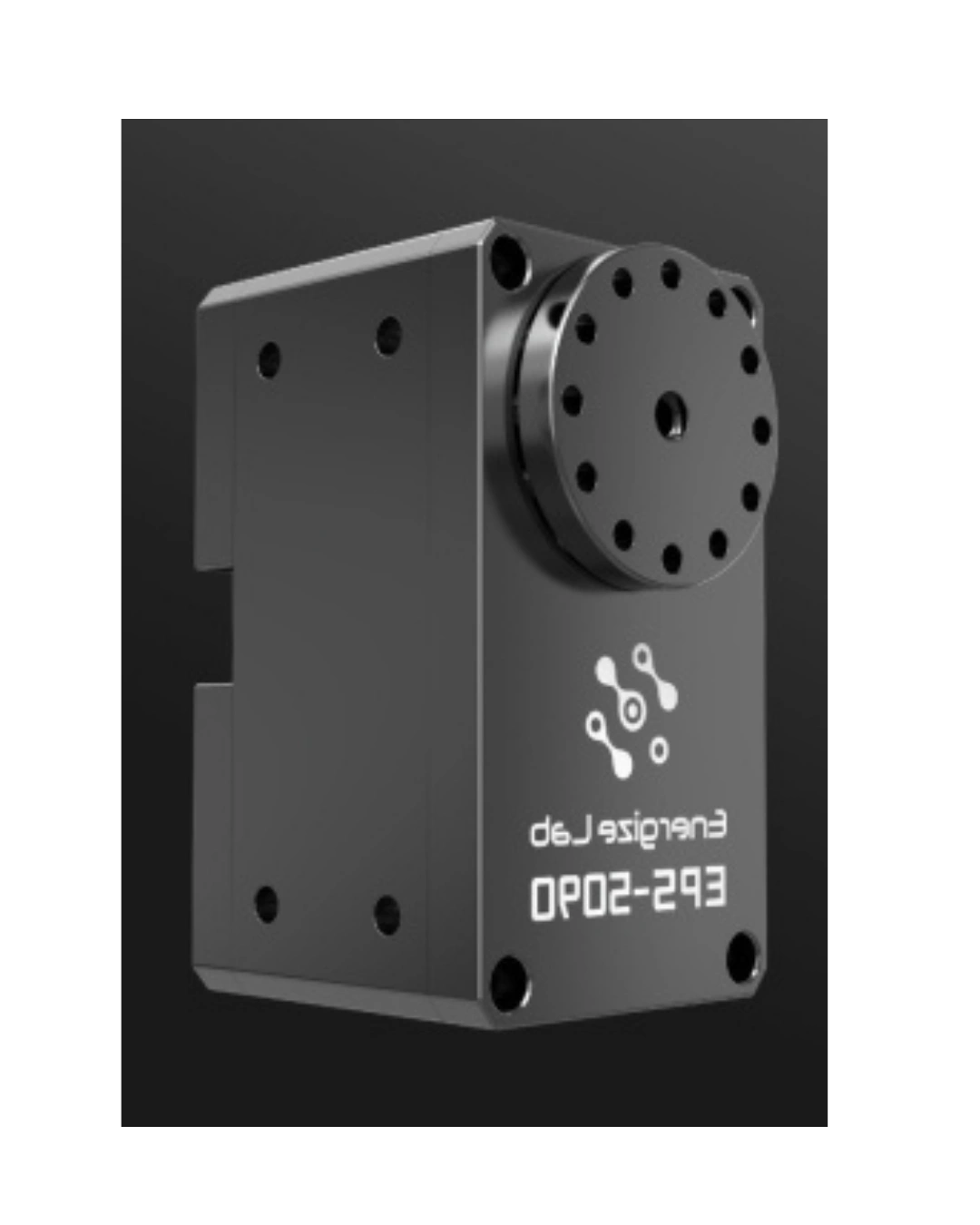 Energize Lab EPS-5090 servo motor side profile view