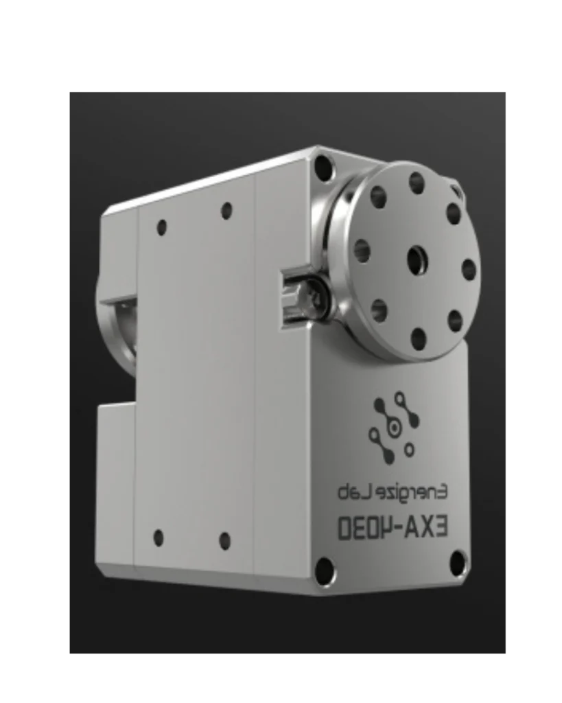 EXA-4030 servo motor installed in robotic arm joint