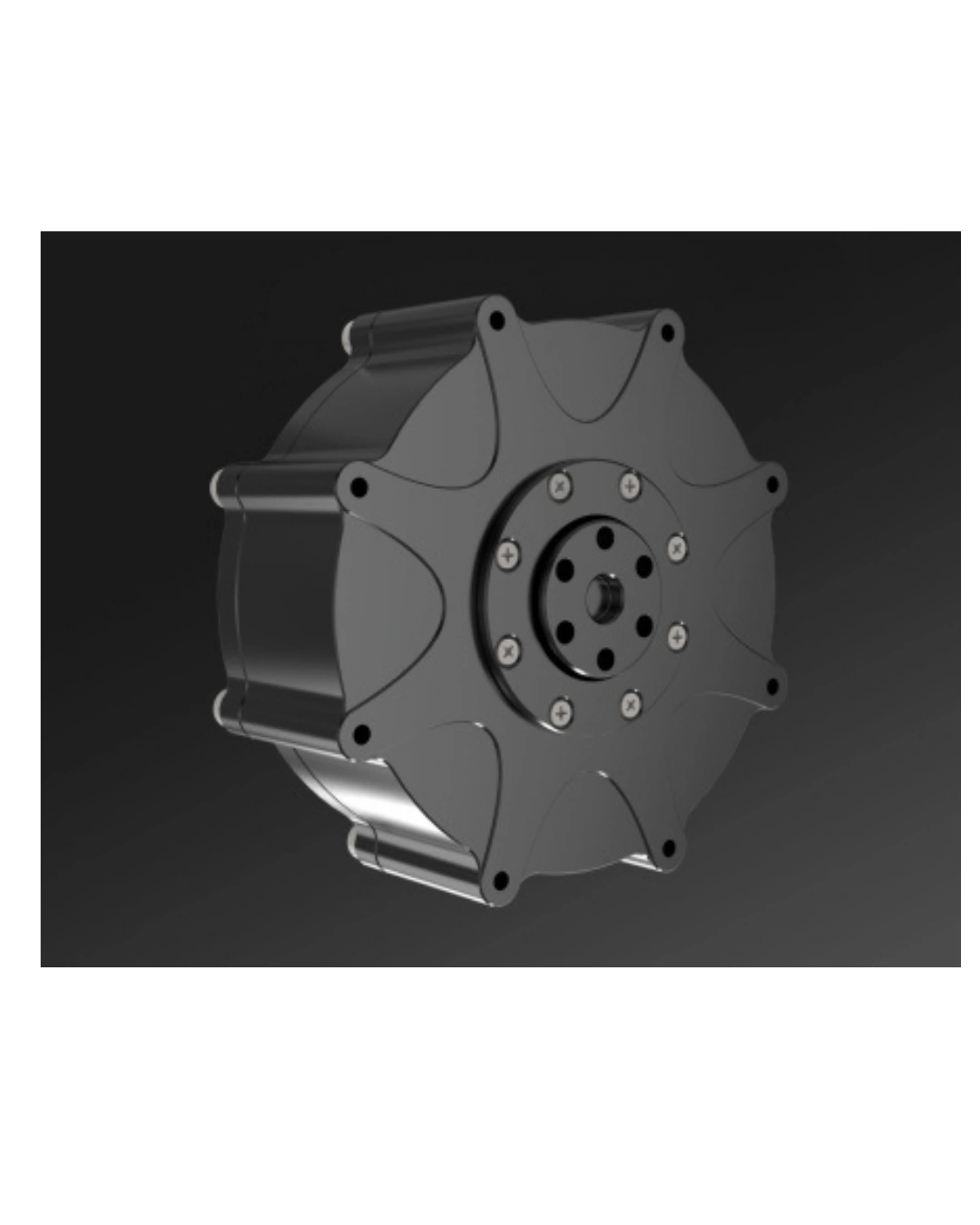 Energize Lab EXT-6006 servo motor rear housing detail