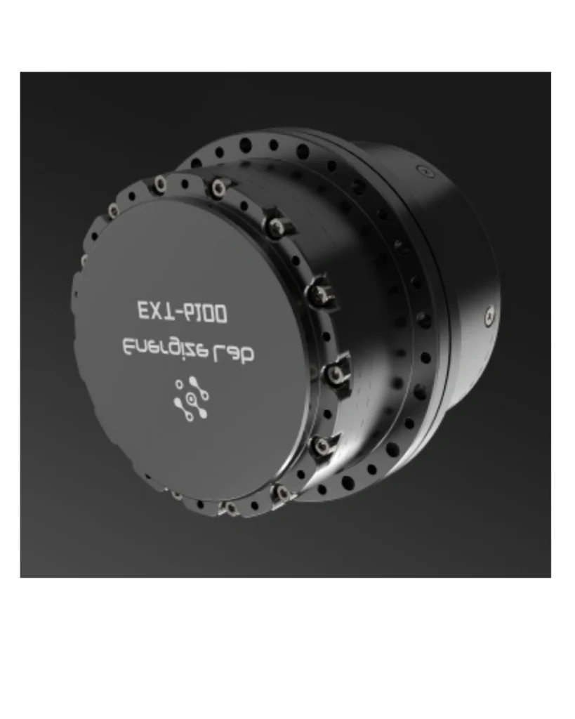EXT-6100 high-torque servo installed in heavy-duty robot joint