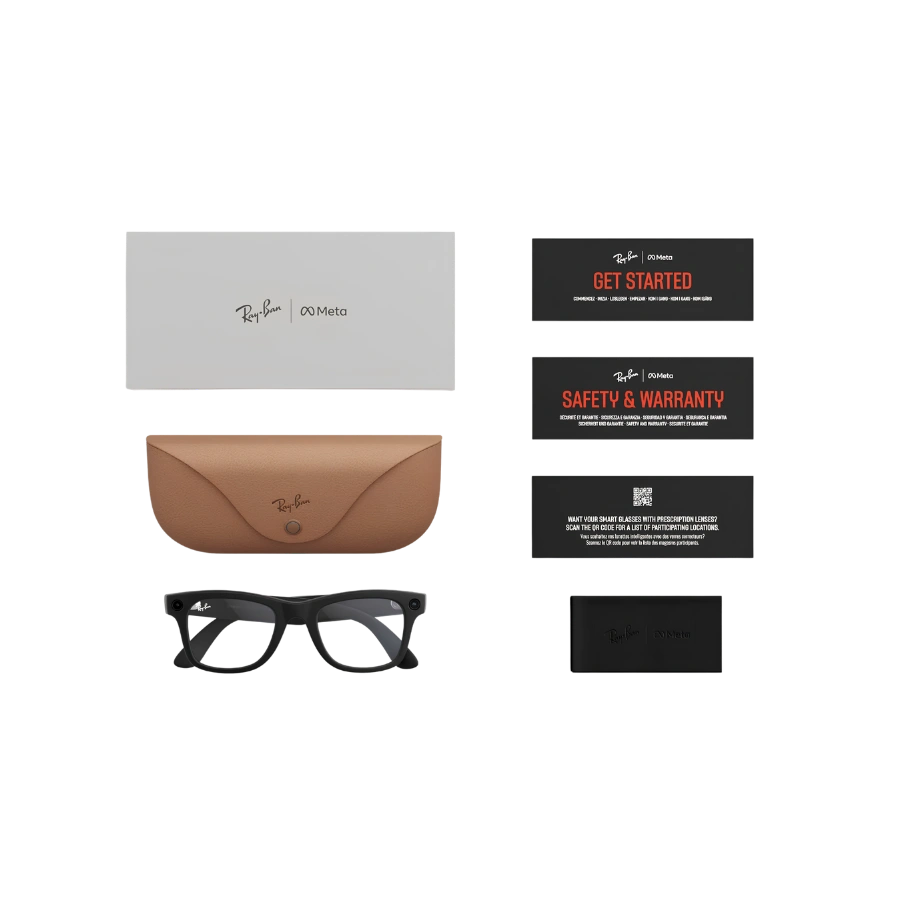 Smart Glasses with Meta AI Ray-Ban Meta Wayfarer (Matte Black)