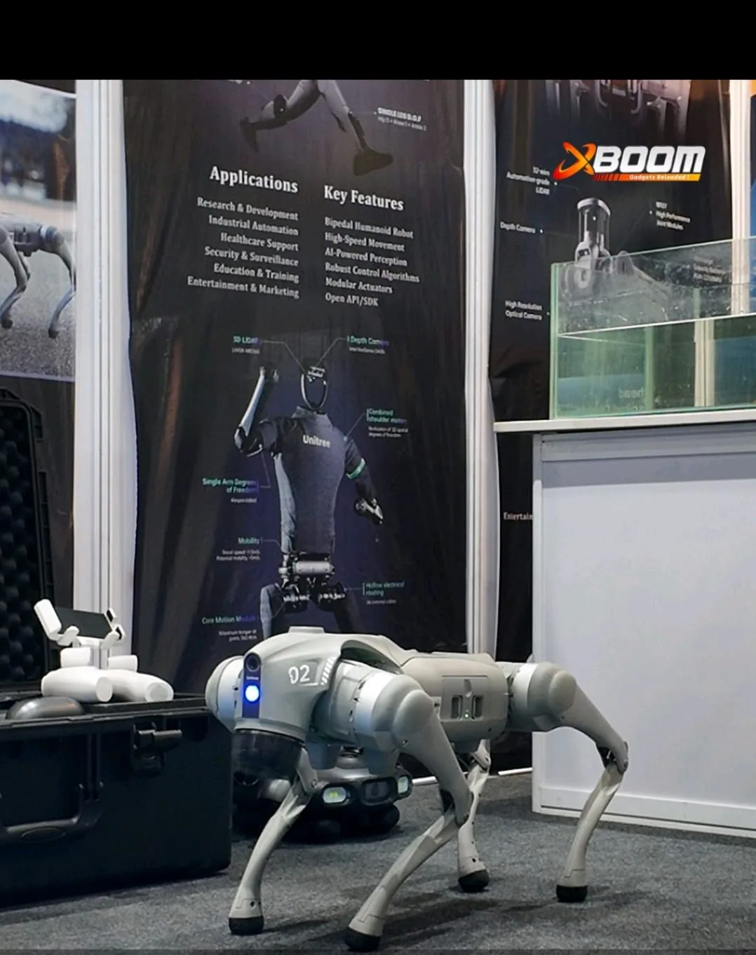 Humanoid & quadruped line-up