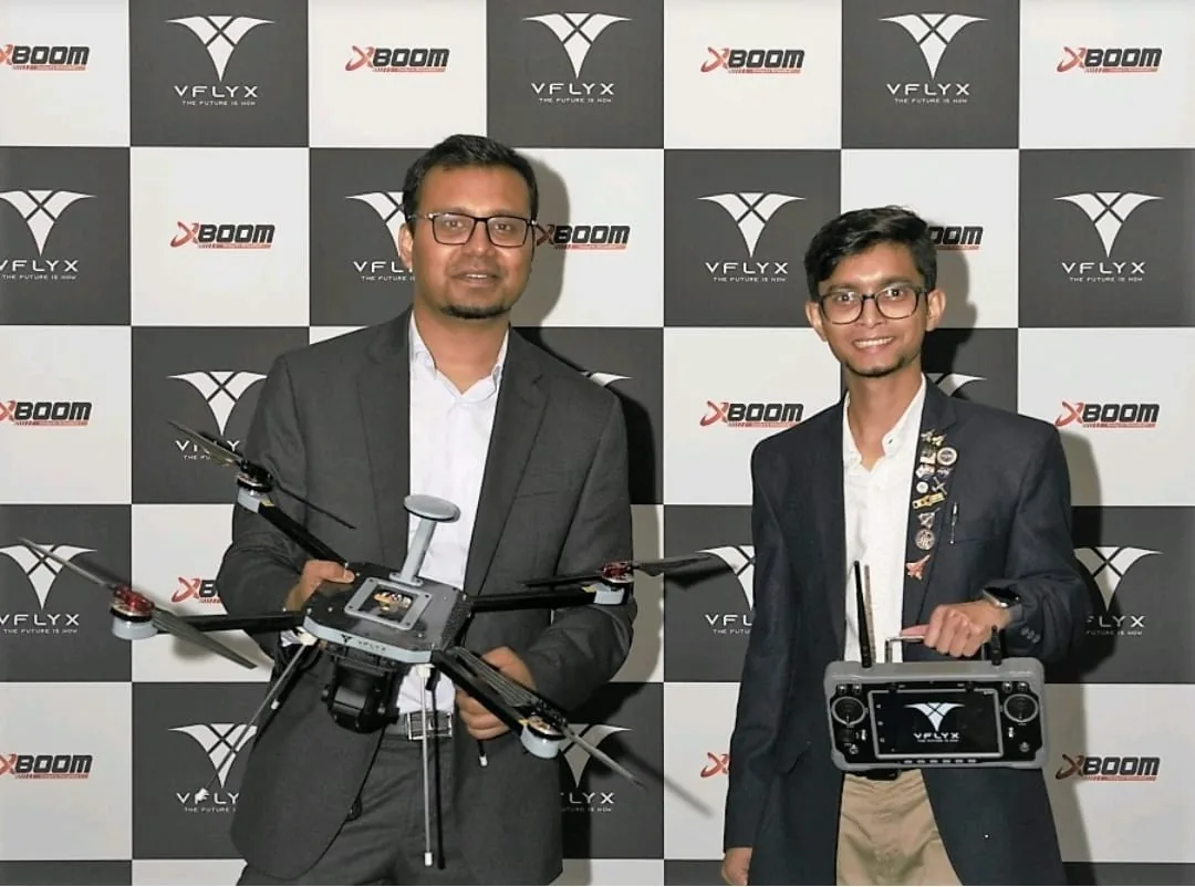 VFLYX &times; xBoom &middot; agri drone unveil