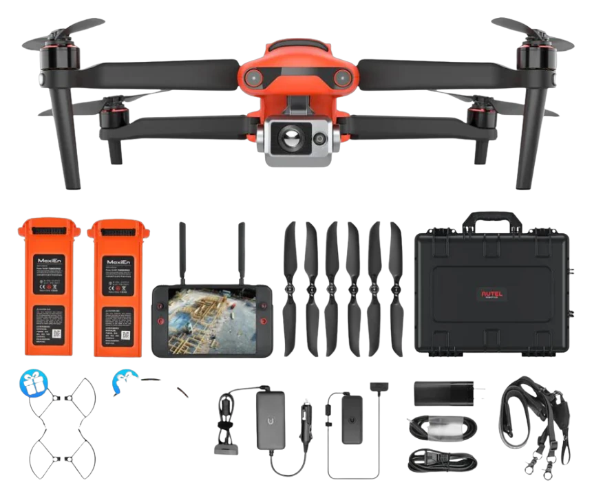 Autel Robotics EVO II Dual 640T V3 Thermal Drone Rugged Bundle