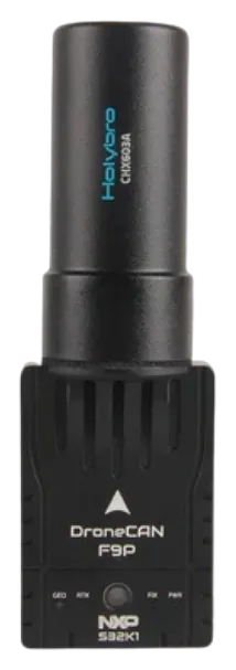 DroneCAN H-RTK F9P Helical