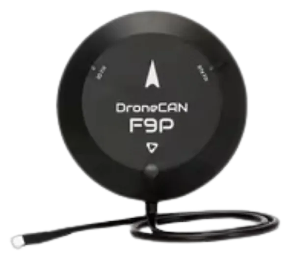 DroneCAN H-RTK F9P Rover GNSS Module (42cm Cable)
