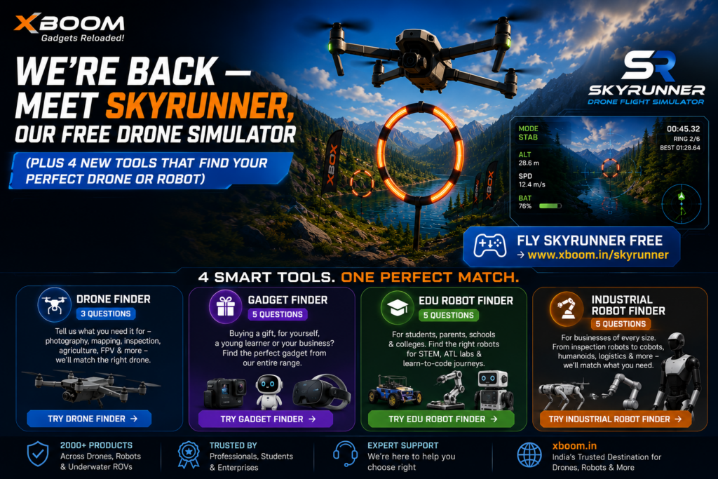 We’re Back — Meet SkyRunner, Our Free  Drone Simulator | Plus 4 New Tools