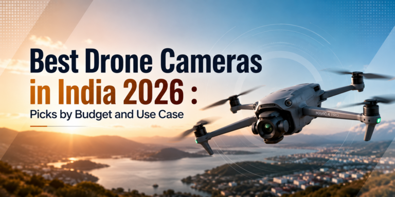 Best Drone Cameras in India 2026 : Picks by Budget and Use Case