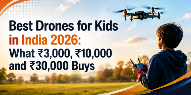 Best Drones for Kids in India 2026: What ₹3,000, ₹10,000 and ₹30,000 Buys