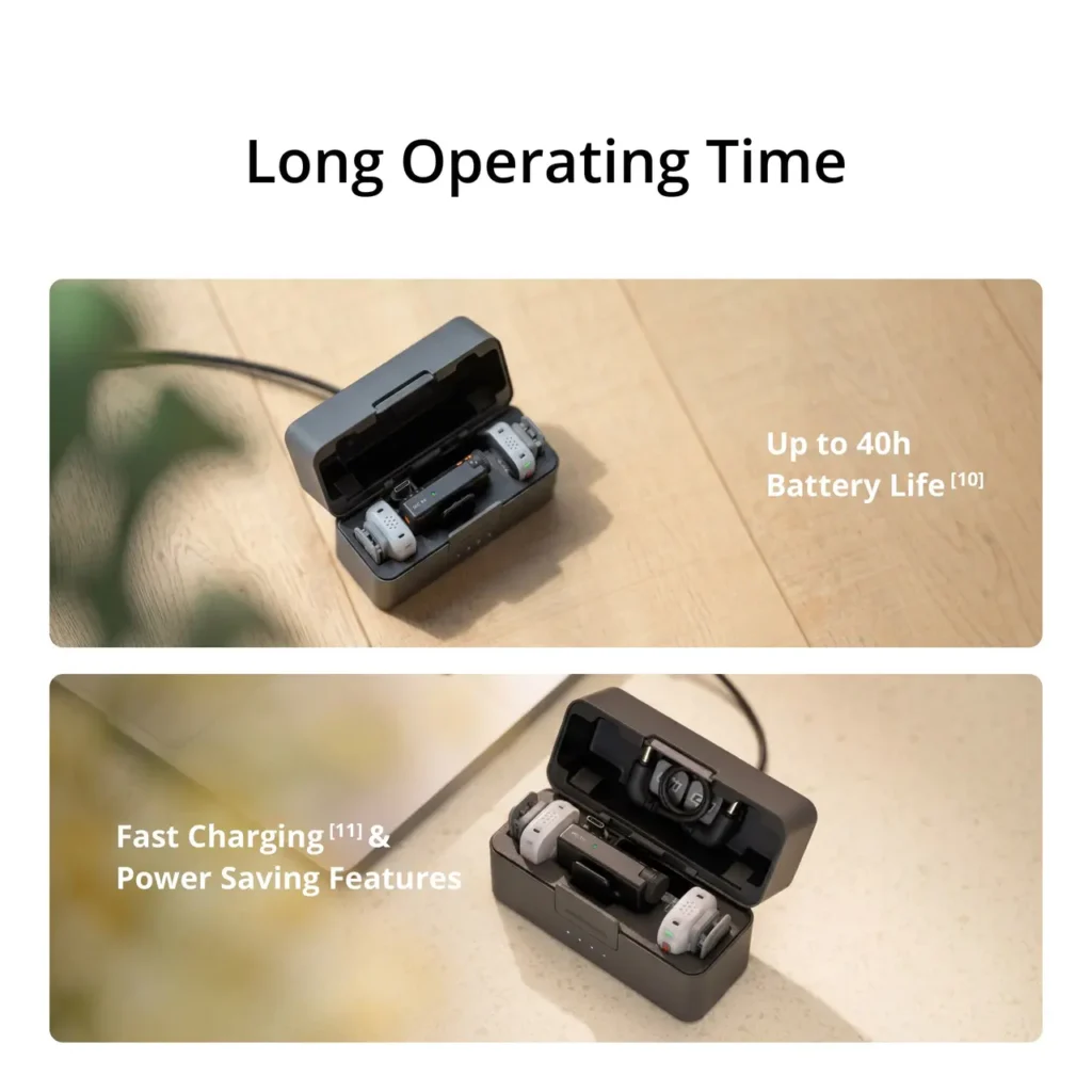 DJI Mic Mini 2S (2TX+1 RX+Charging Case)