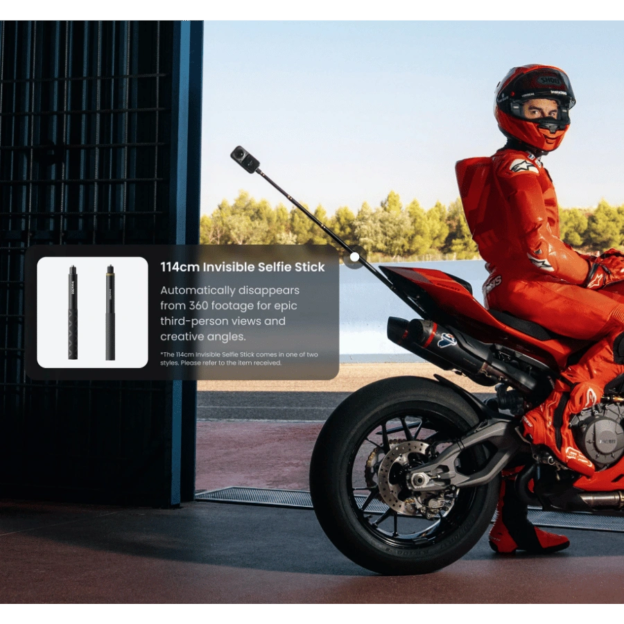 Insta360 X6 Motorcycle