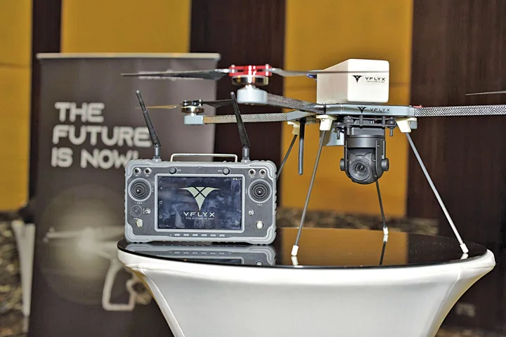 Electronics For You — VFLYX: a drone at your service.