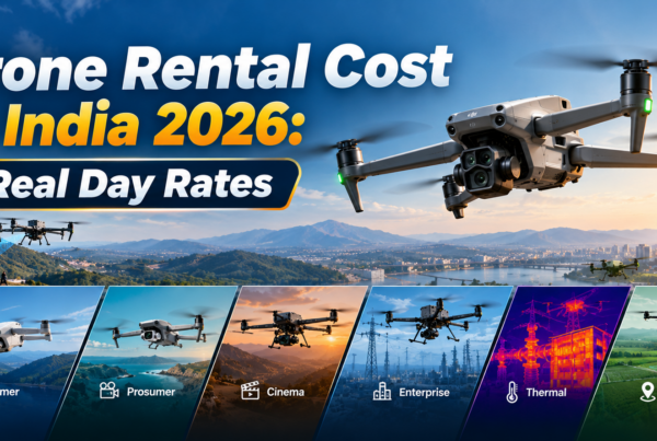 Drone Rental Cost in India 2026