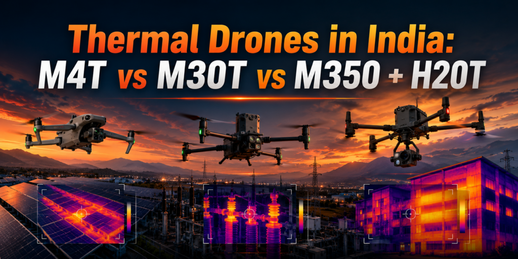 Thermal Drones in India: M4T vs M30T vs M350 + H20T