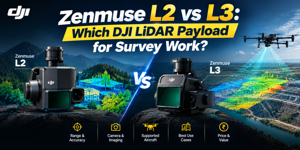 Zenmuse L2 vs L3: Choosing the Right LiDAR Payload for Survey Work