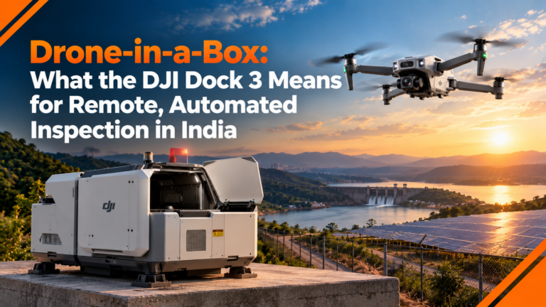 Drone-in-a-Box: What the DJI Dock 3 Means for Remote, Automated Inspection in India