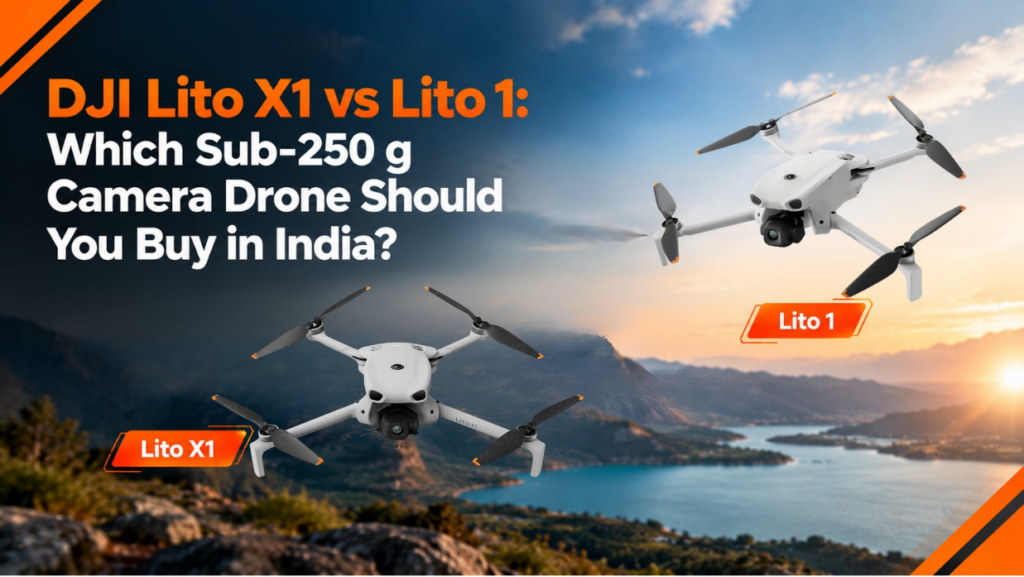 DJI Lito X1 vs Lito 1: Which Sub-250 g Camera Drone Should You Buy in India?
