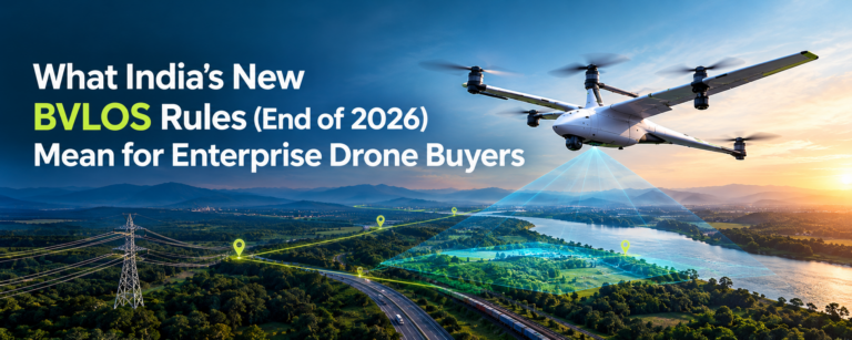 What India’s New BVLOS Rules (End of 2026) Mean for Enterprise Drone Buyers