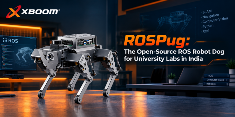 ROSPug: The Open-Source ROS Robot Dog for University Labs in India