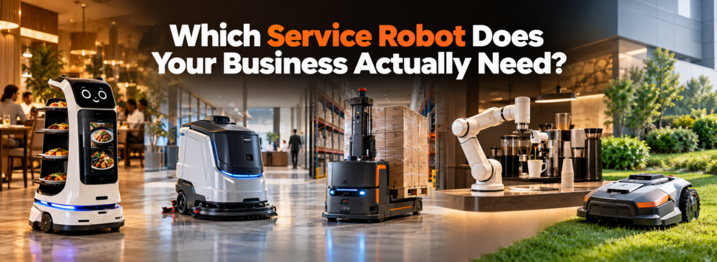 Which Service Robot Does Your Business Actually Need?