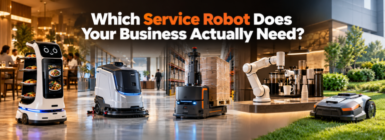 Which Service Robot Does Your Business Actually Need?
