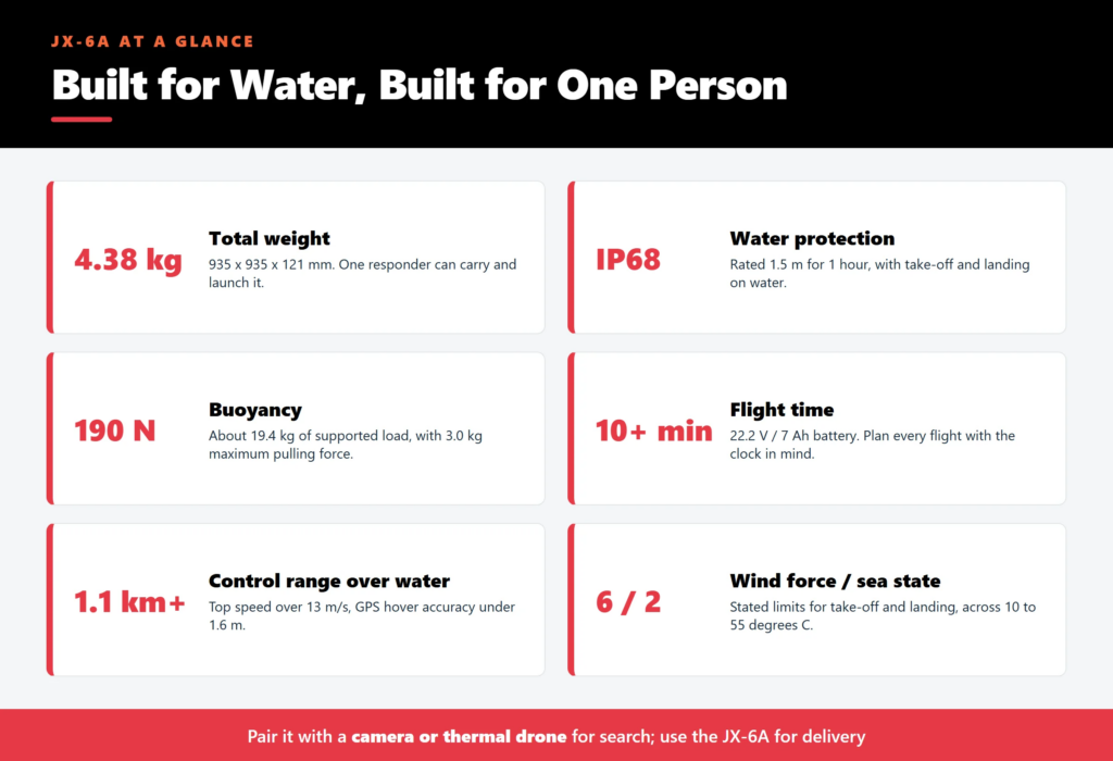 Water Rescue Drones